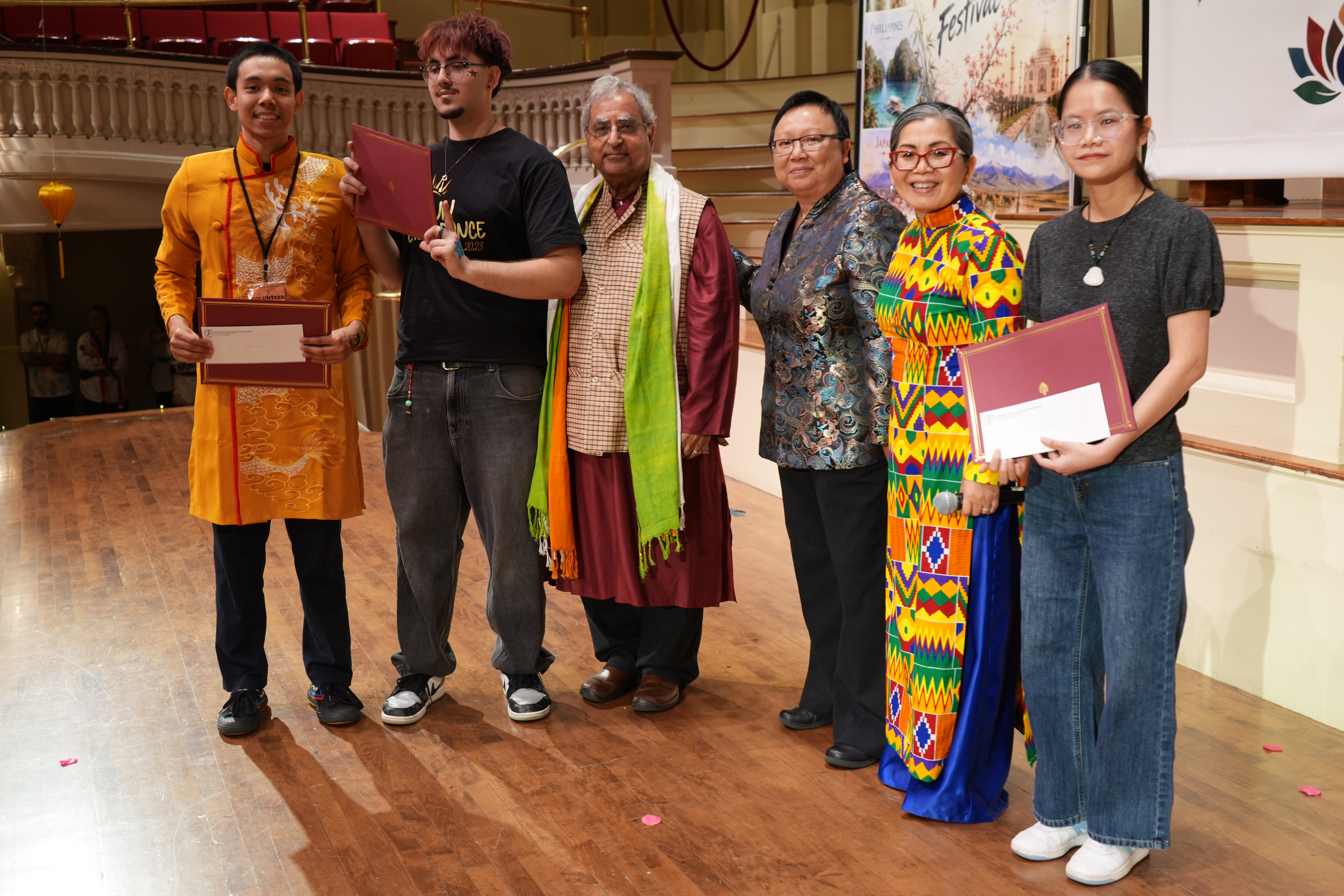 three scholarships awarded at the 2026 Asian festival!